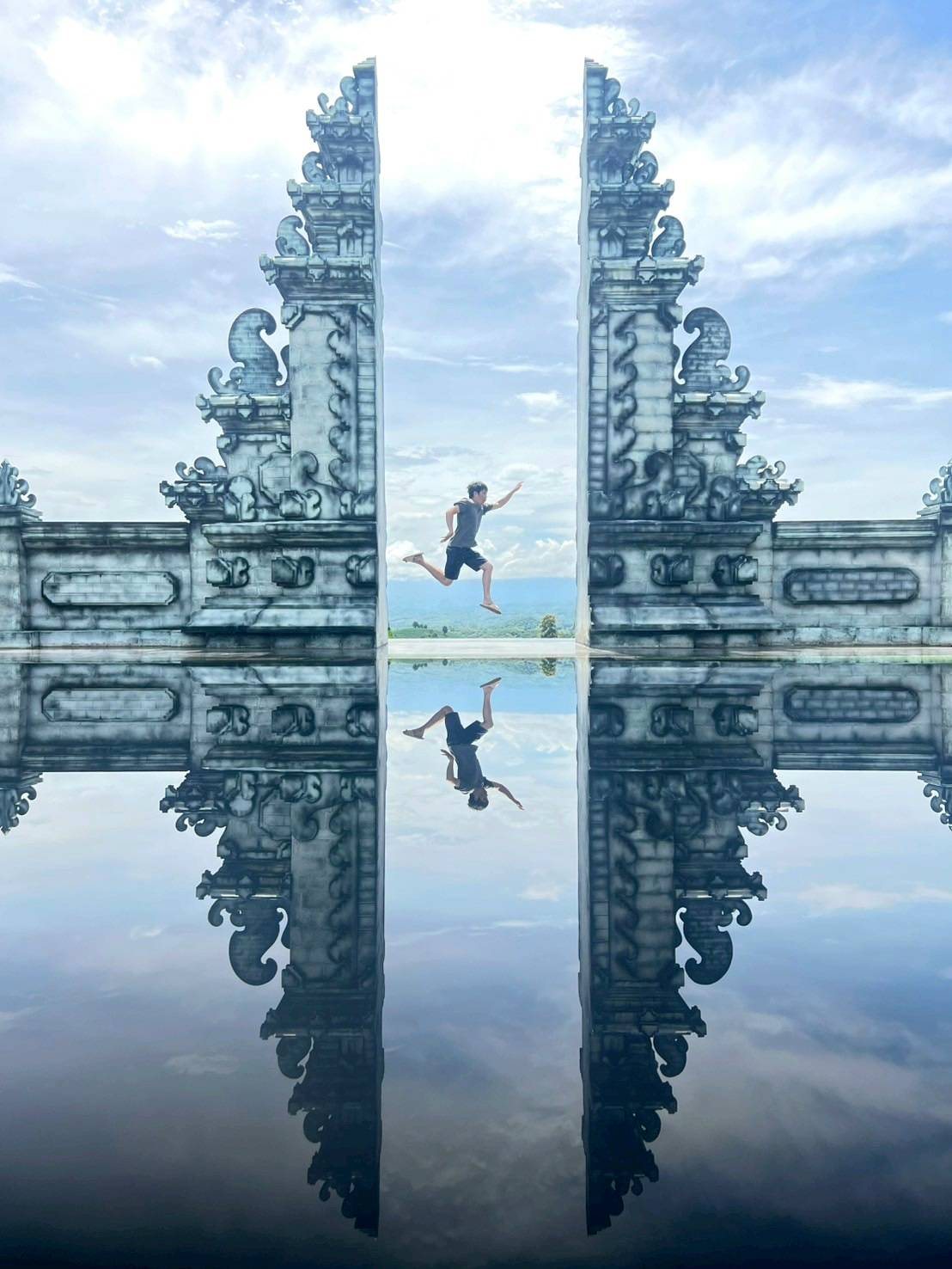 ประตูสวรรค์ถ่ายรูปสวย